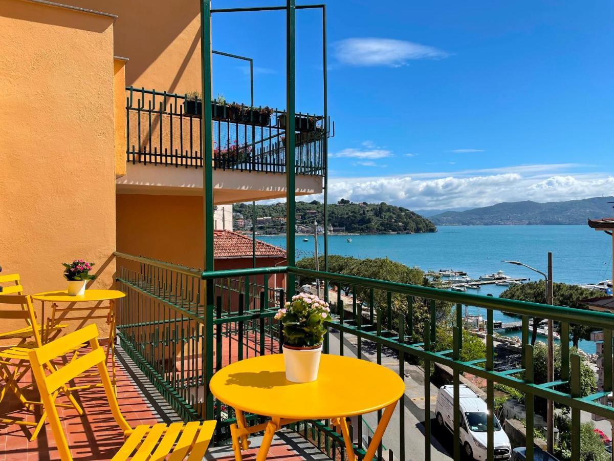 ポルトヴェーネレCasa Irene Terrazza Vista Mare E Garageアパートメント エクステリア 写真